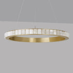 Alabaster Avalon Halo Chandelier
