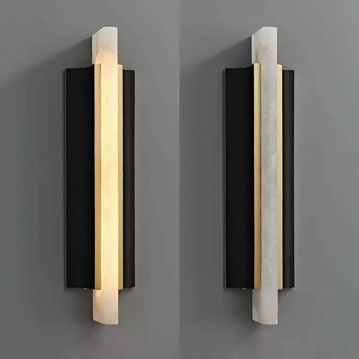 Alabaster Blade Wall Sconce