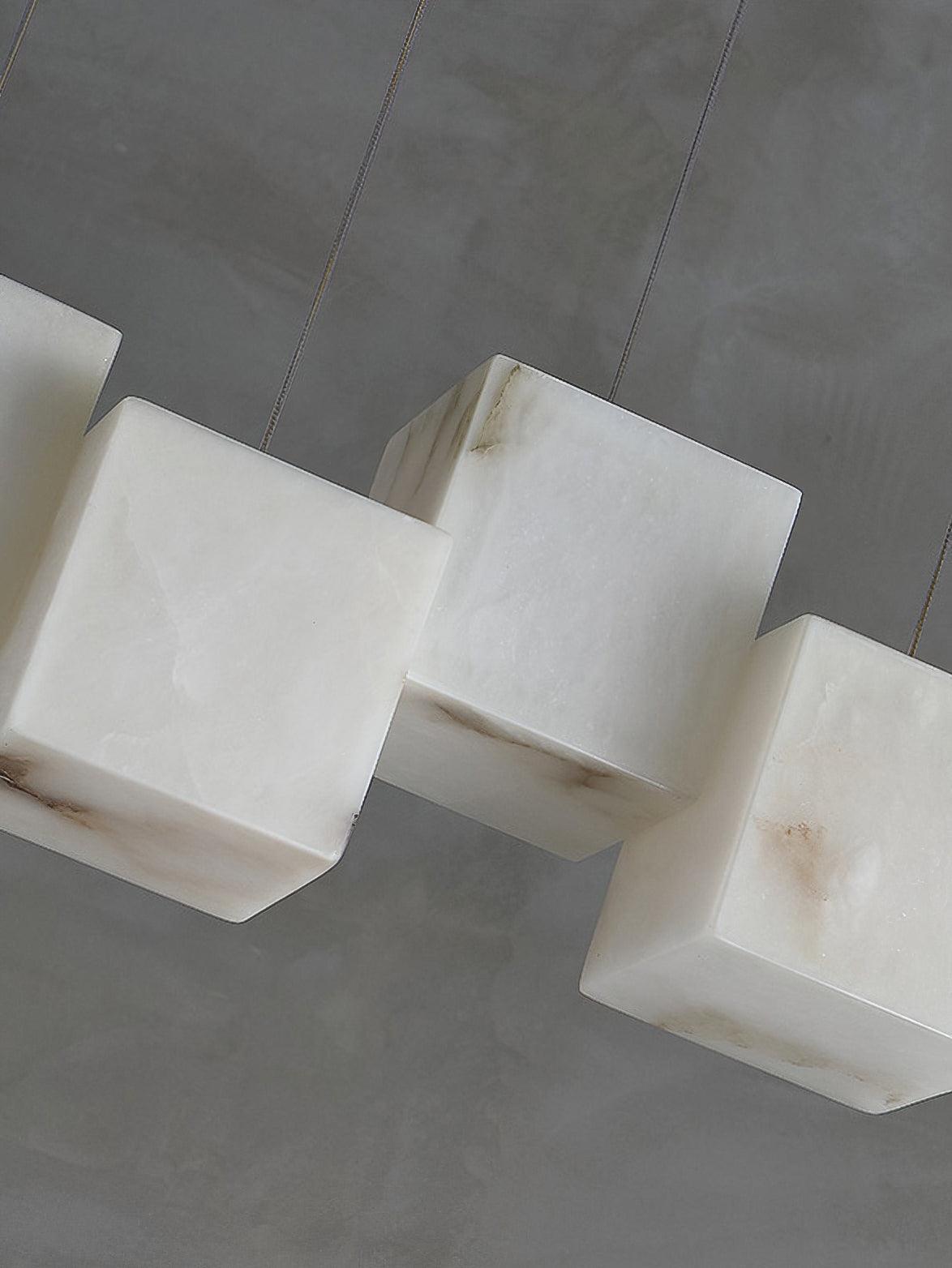 Alabaster Box Chandelier