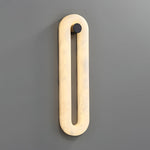 Alabaster Loop Wall Light