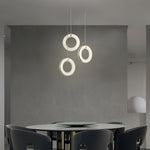 Alabaster Ring Pendant Light