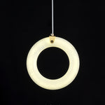 Alabaster Ring Pendant Light