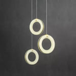 Alabaster Ring Pendant Light