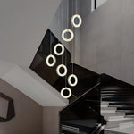 Alabaster Ring Pendant Light