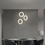 Alabaster Ring Pendant Light