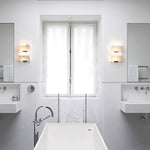 Alabaster Staircase Plug-in Wall Lamp