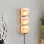 Alabaster Staircase Plug-in Wall Lamp