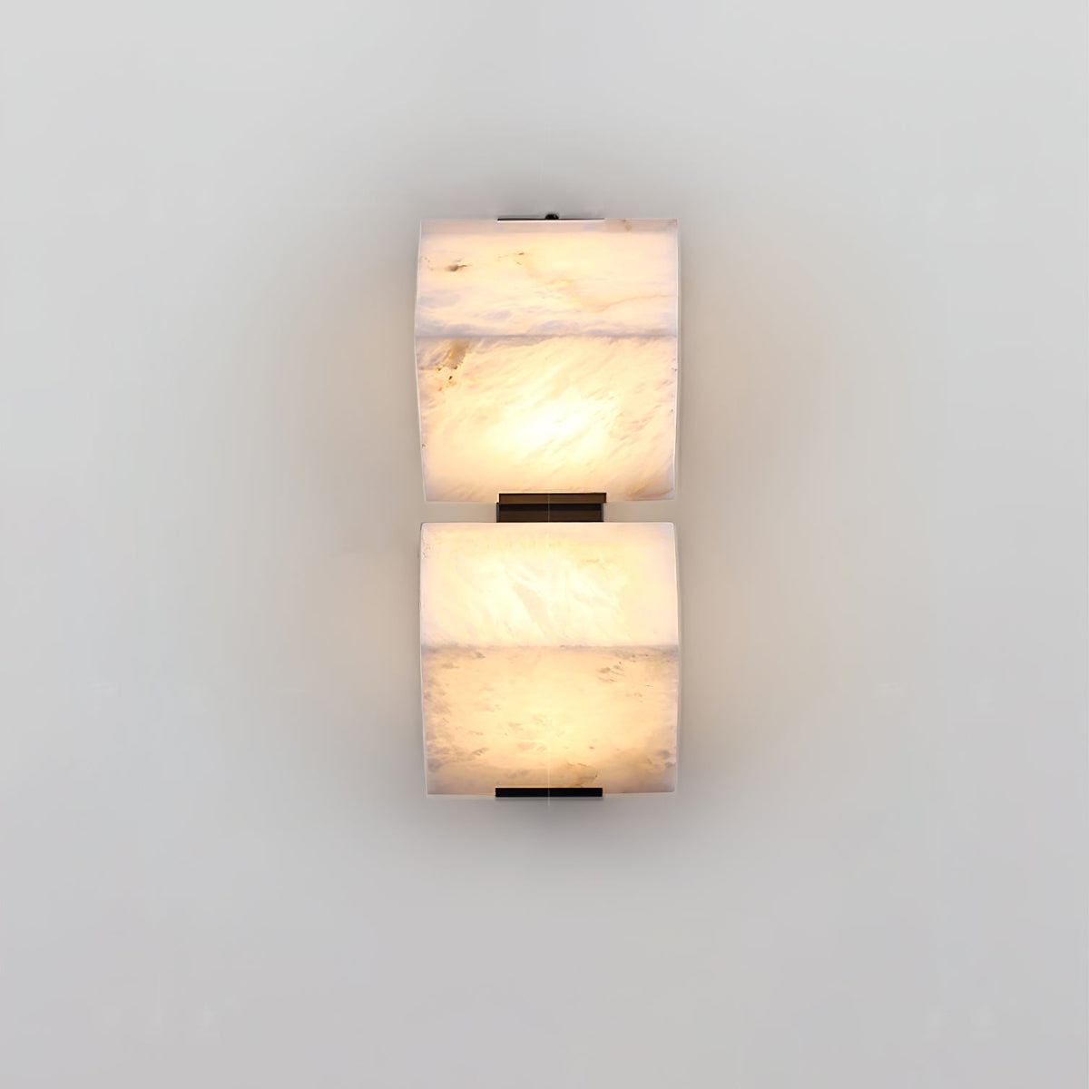 Alabaster Staircase Plug-in Wall Lamp