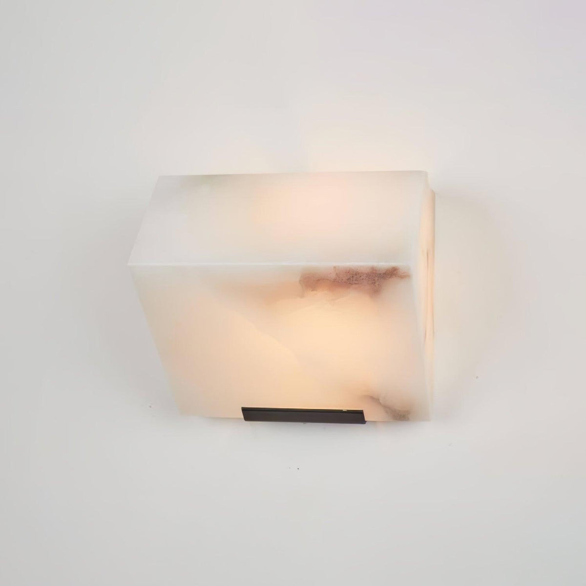 Alabaster Staircase Plug-in Wall Lamp