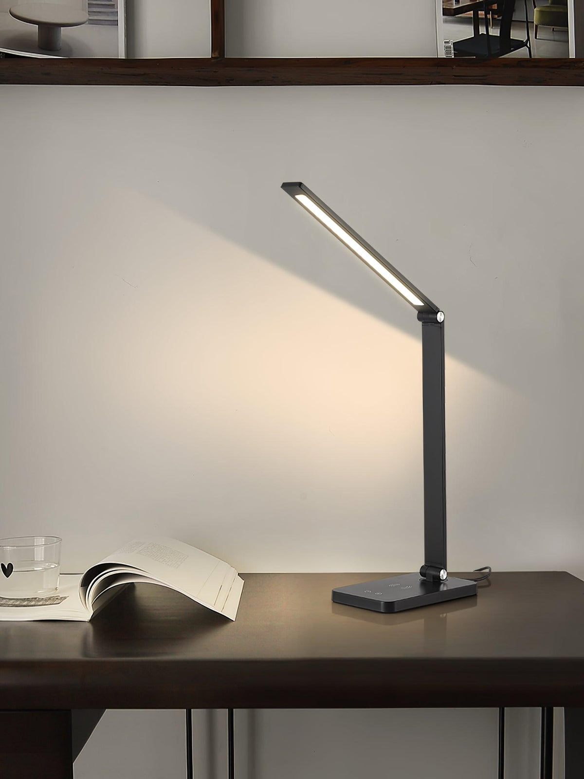 Aleris LED Desk Lamp with USB Built-in Battery 13"