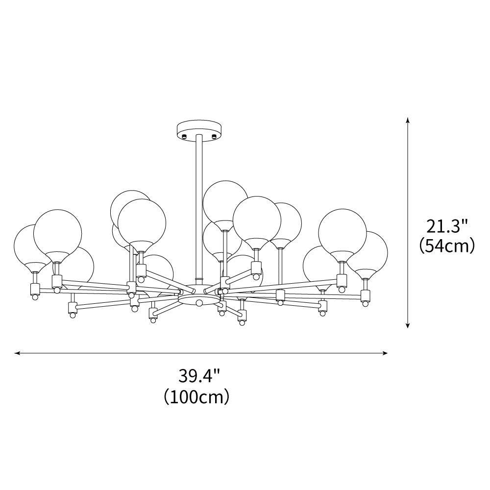 Alessio Globe Chandelier