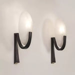 Alice Alabaster Plug-in Wall Lamp