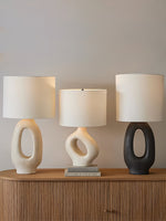Amara Sculptural Table Lamp