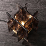 Amber Building Block Table Lamp