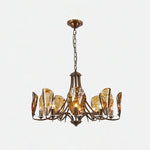 Amber Shell Chandelier