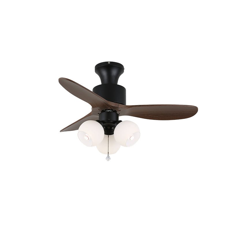 Amberglo Retro Ceiling Fan Light