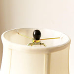 Ambrosia Metal Table Lamp 11"