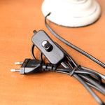 Ambrosia Metal Table Lamp 11"