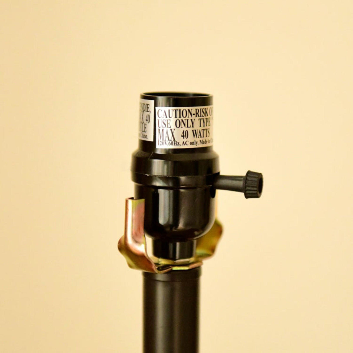 Ambrosia Metal Table Lamp 11"