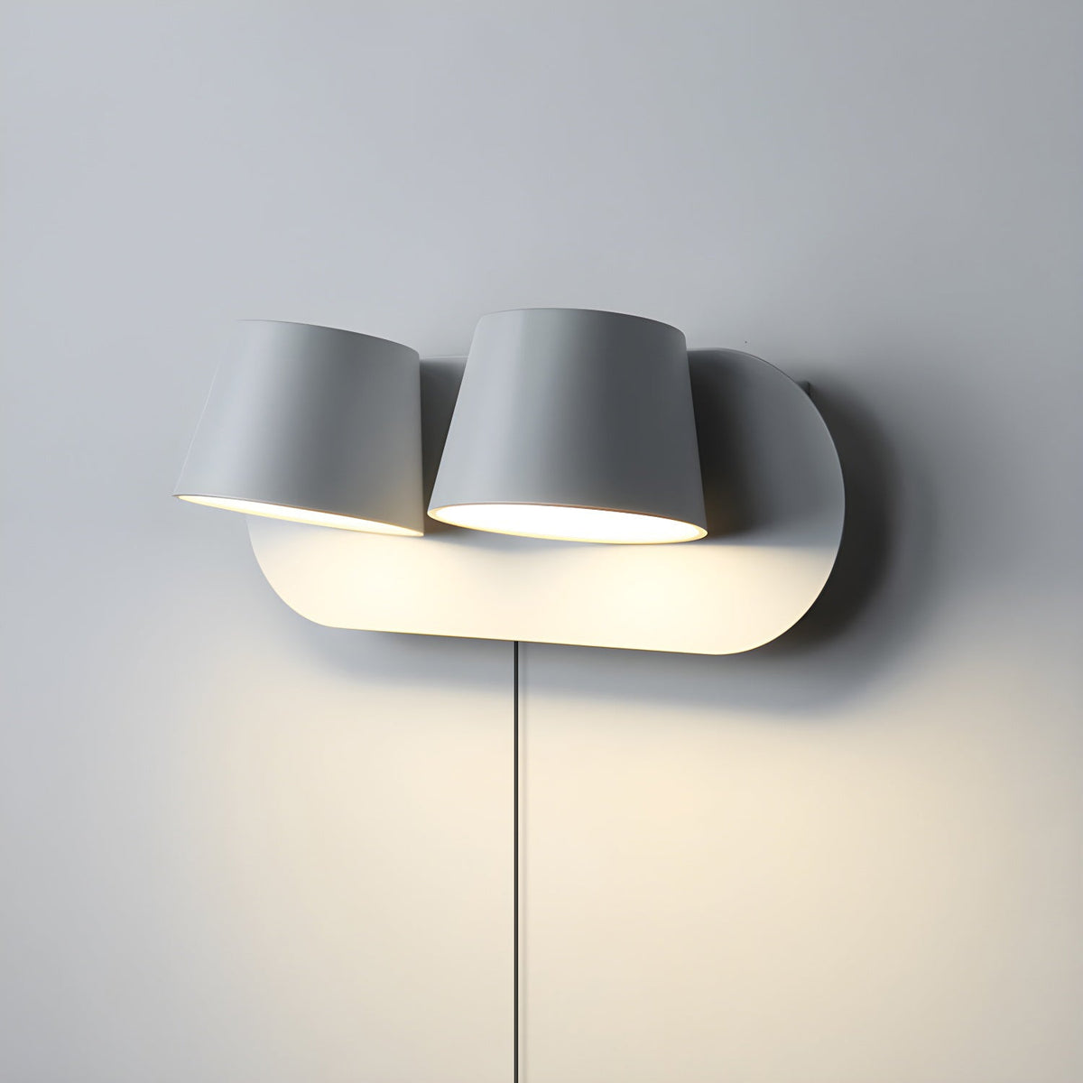Angle Adjustable Plug-in Wall Lamp