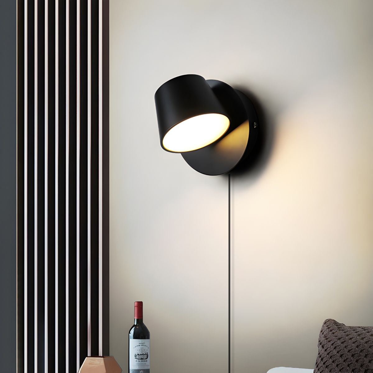 Angle Adjustable Plug-in Wall Lamp