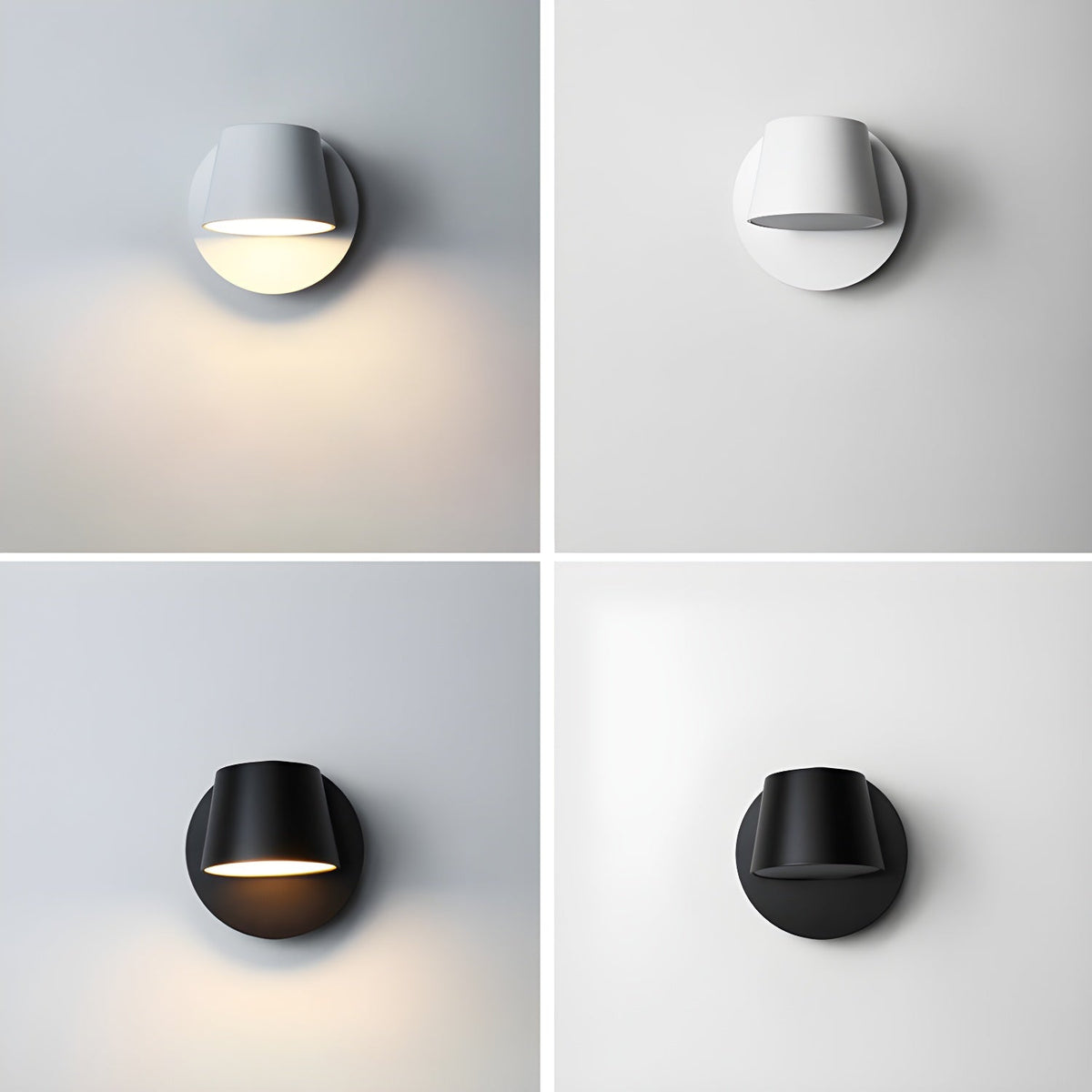 Angle Adjustable Plug-in Wall Lamp