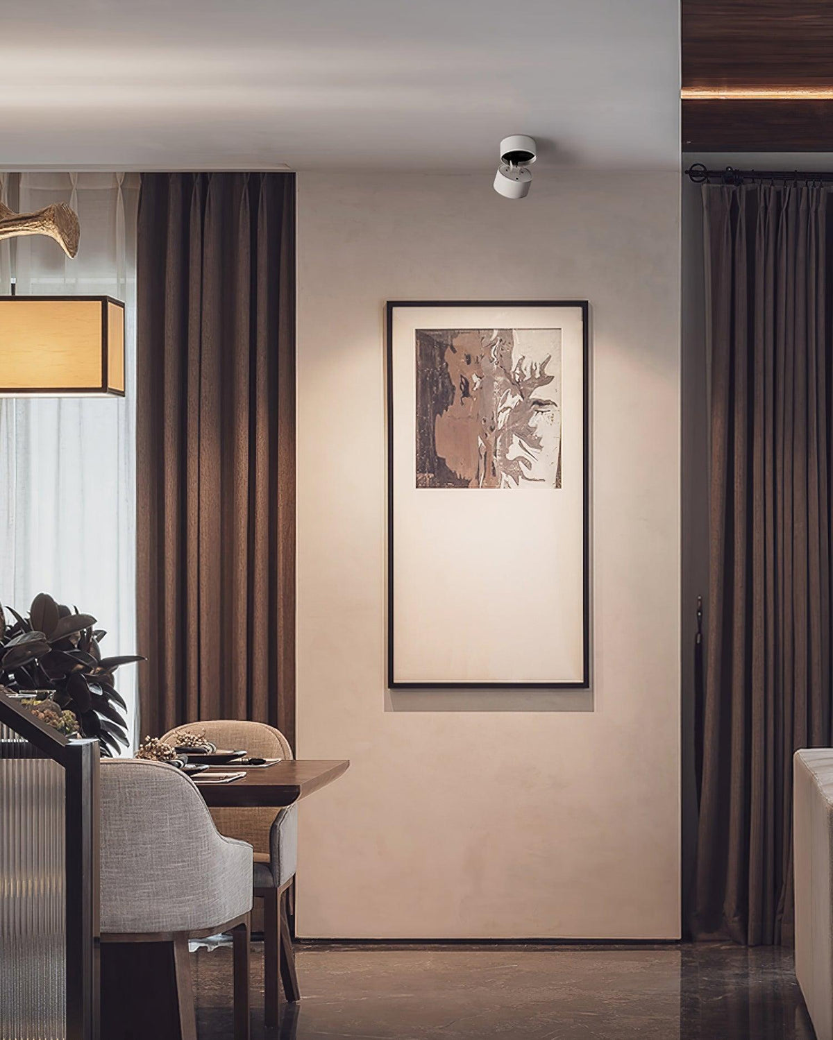 Anti-glare Nordic Surface Mounted Spotlight 3.9"