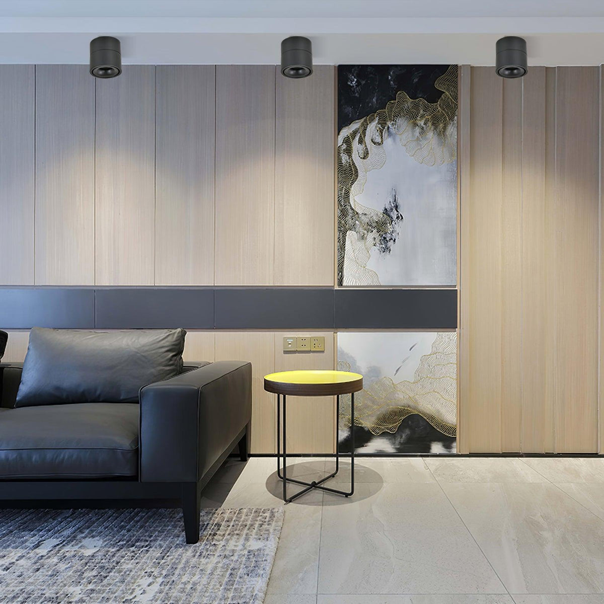 Anti-glare Nordic Surface Mounted Spotlight 3.9"