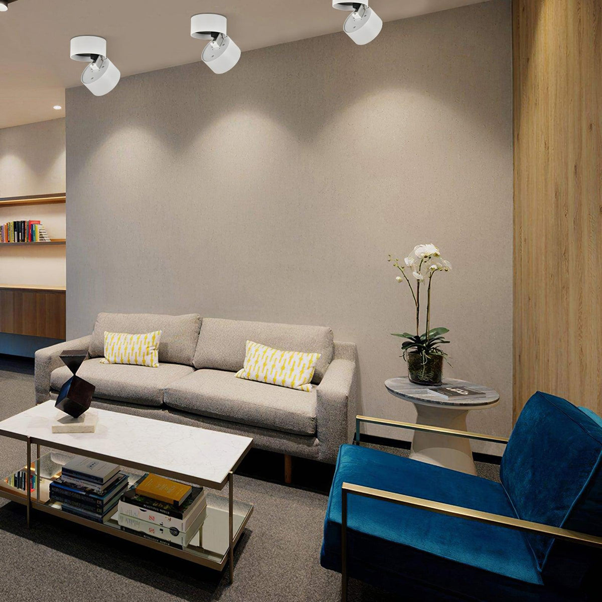 Anti-glare Nordic Surface Mounted Spotlight 3.9"