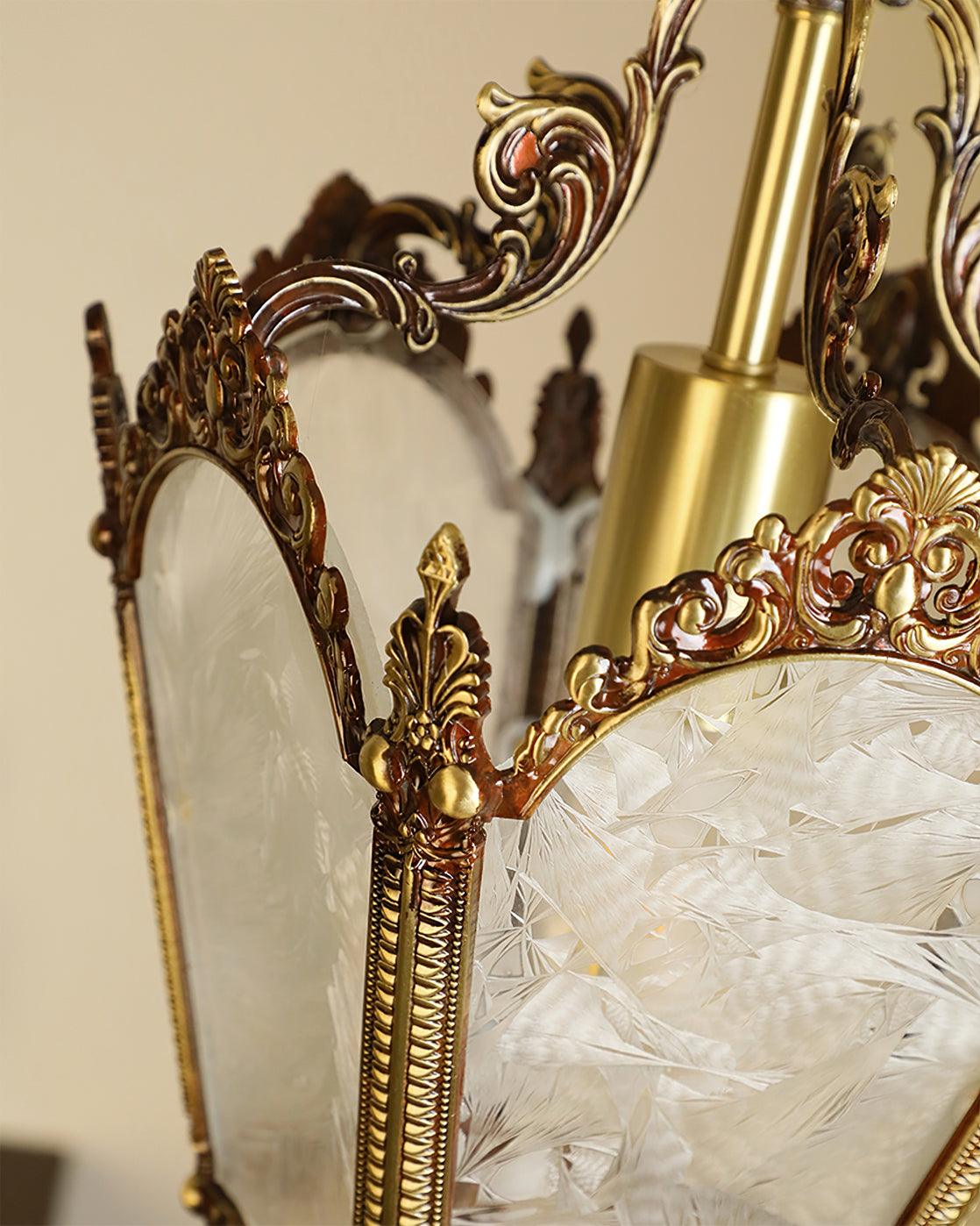 Antique Empire Pendant Lamp 9.1"