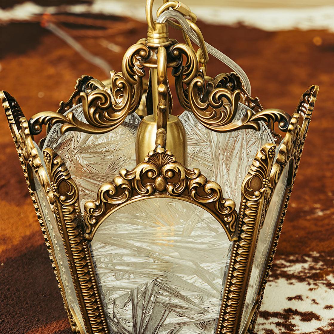 Antique Empire Pendant Lamp 9.1"