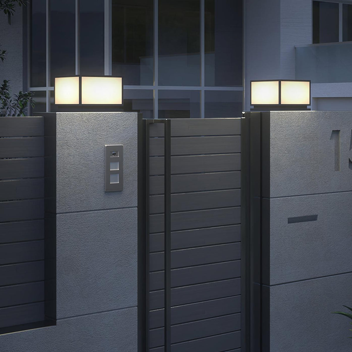 Anvia Outdoor Post Light 15.7"