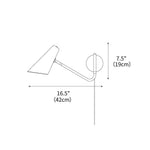 Apex Plug-in Wall Lamp 16.5"