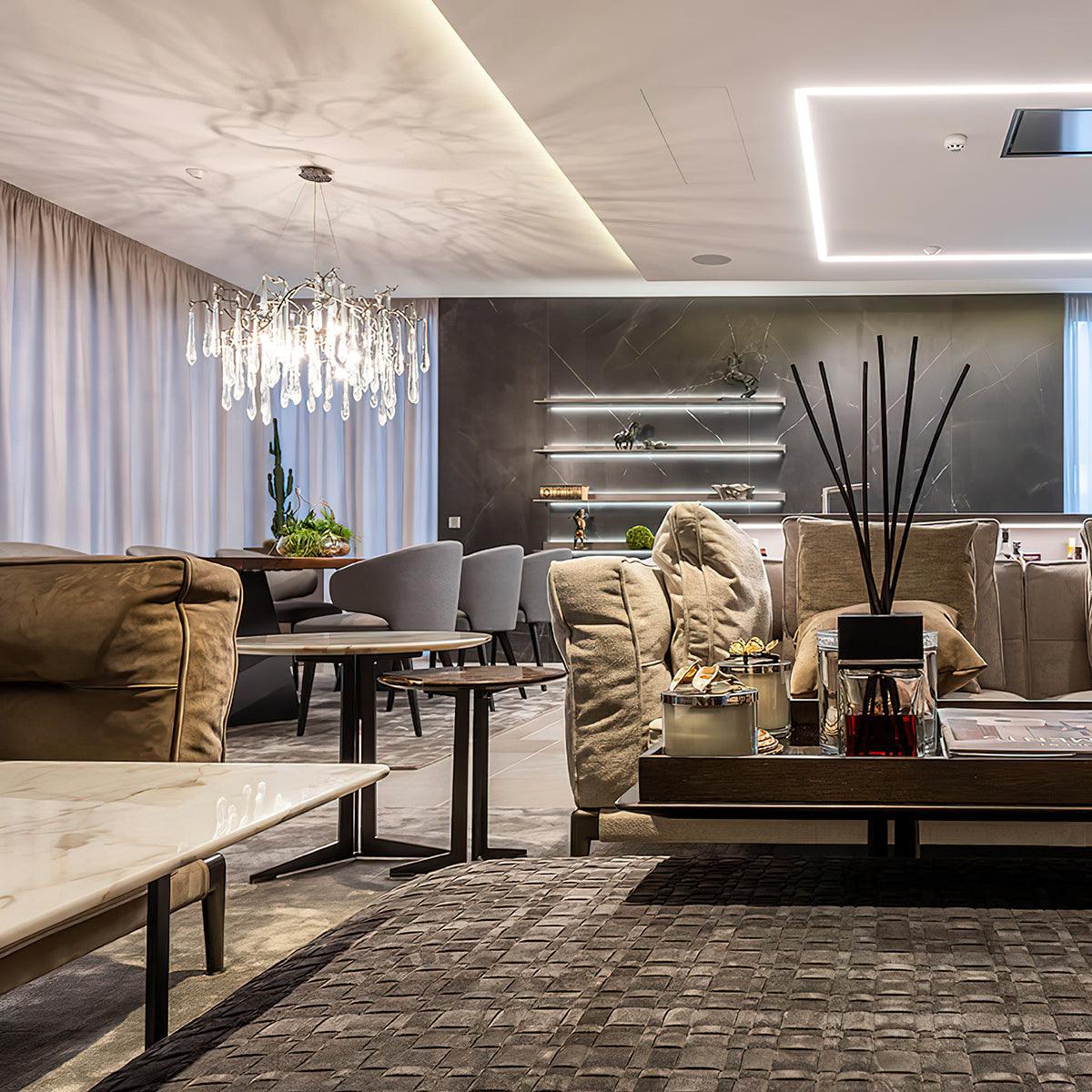 Aqua Empire Chandelier 43.3"