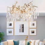 Aqua Empire Chandelier 43.3"