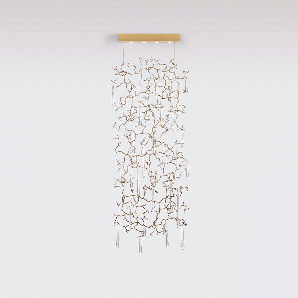 Aqua Window Chandelier