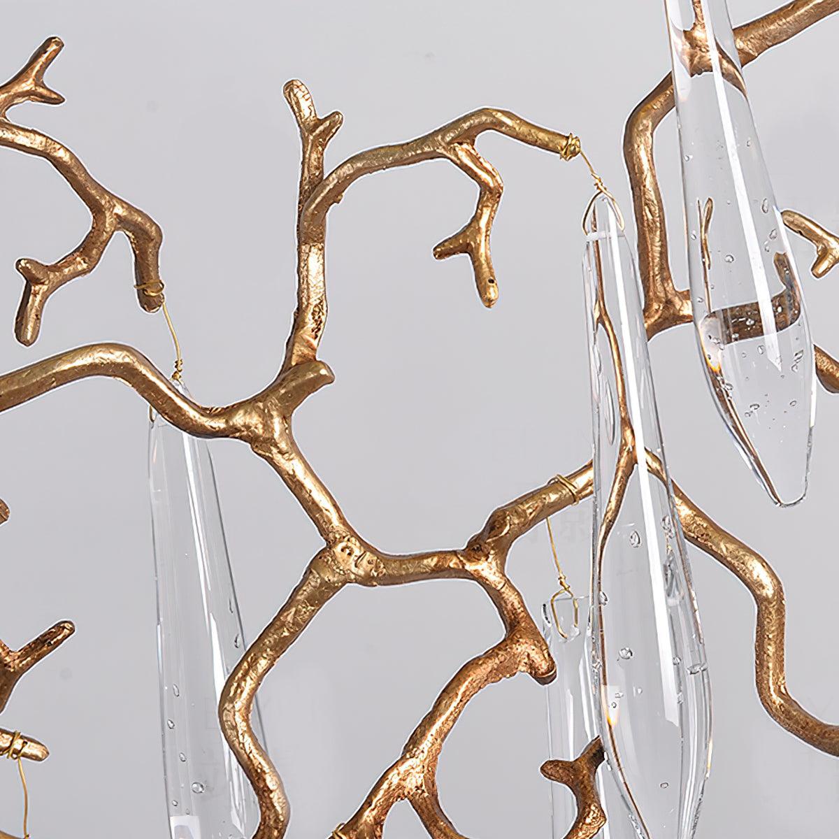 Aqua Window Chandelier