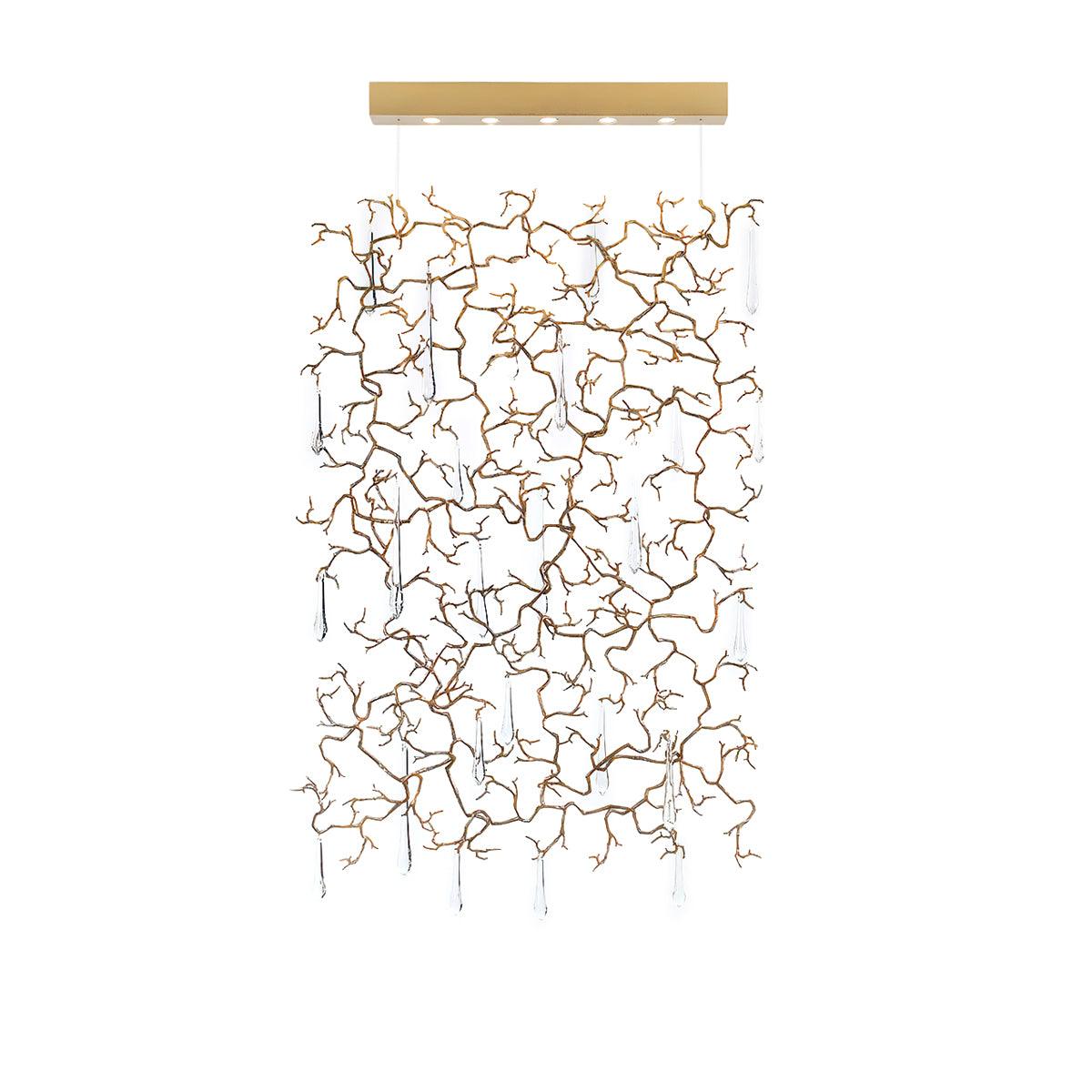 Aqua Window Chandelier