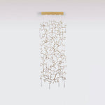 Aqua Window Chandelier