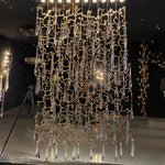 Aqua Window Chandelier