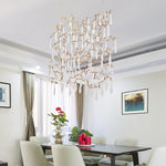 Aqua Window Chandelier