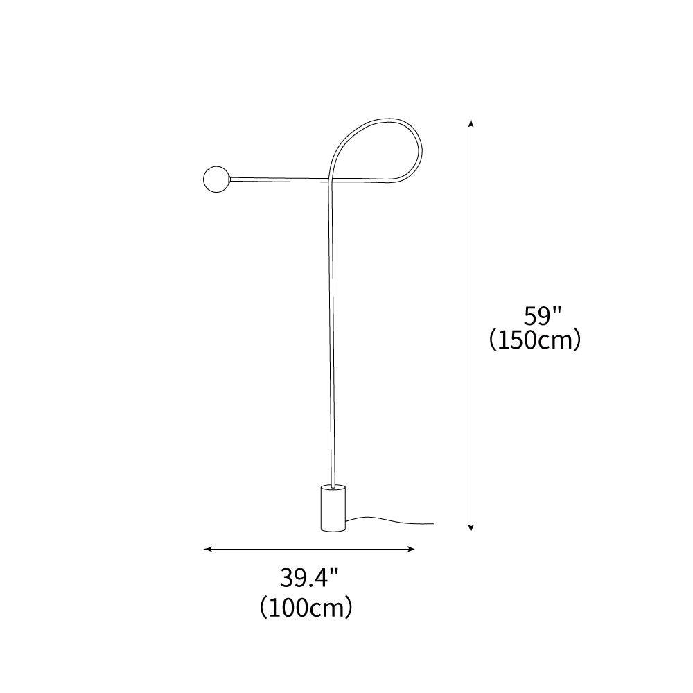 Arcane Orb Floor Lamp