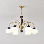 Arched Globe Chandelier
