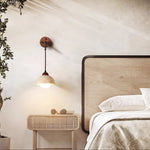 Arched Travertine Wall Light