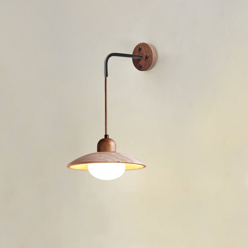 Arched Travertine Wall Light