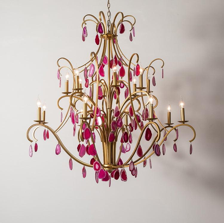 Arcimboldi Agate Chandelier