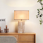 Arco Travertine Table Lamp