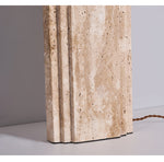 Arco Travertine Table Lamp