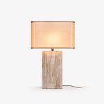 Arco Travertine Table Lamp