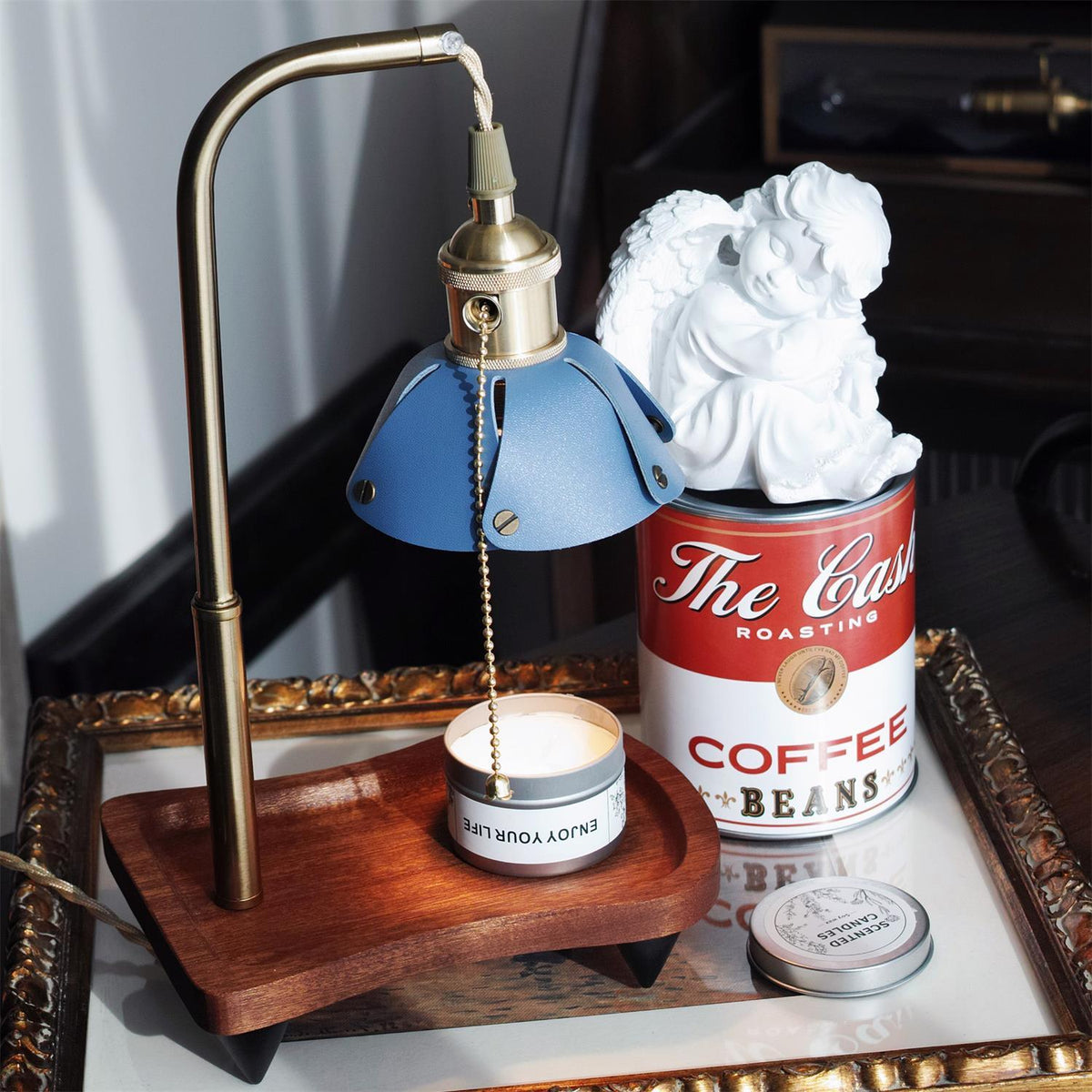 Argand Table Lamp 7.5"